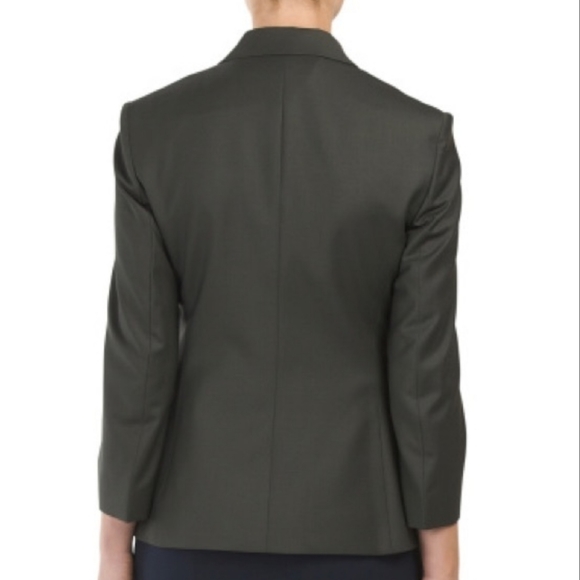 Theory Linworth Continuous Wool Blazer Gre… - Picture 3 of 9